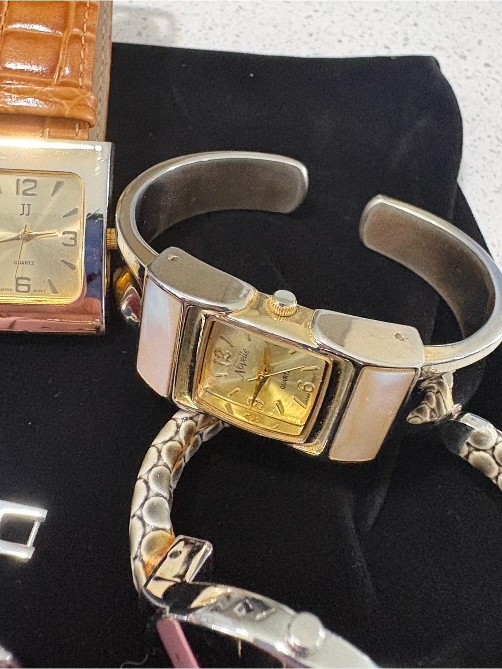 Mixed Lot of Women's Watches with Blue, Pink & Tan Straps - Picture 6 of 16